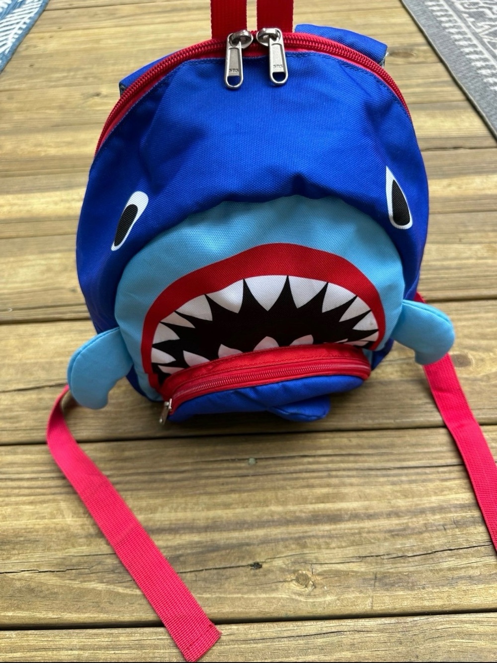 Kids shark backpack